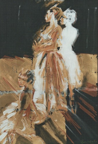 Art ronnie wood - wood, dancers