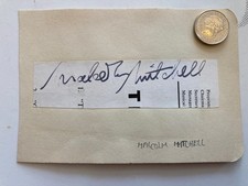 MALCOLM MITCHELL HAND SIGNED
