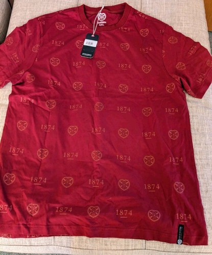 Heart midlothian t shirt - heart,
