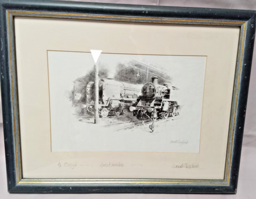 David shepherd signed print - david,