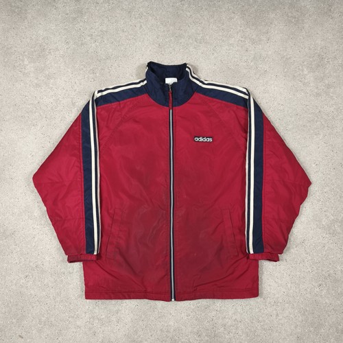 Adidas 90s quilted windbreaker - 90s,