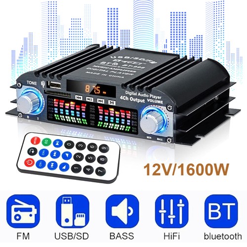 Channel digital amplifier - 4-channel,