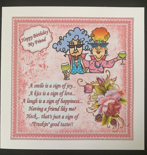 Friend funny humour - , birthday