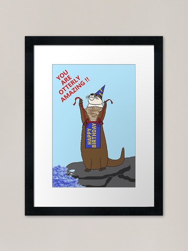 Happy birthday river otter - otter,