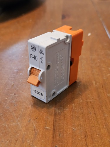 Wylex 40a type push - wylex, push/plug-in