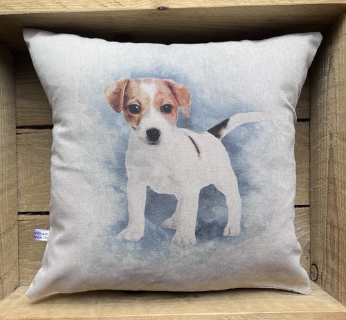 Jack russell puppy cushion - jack,