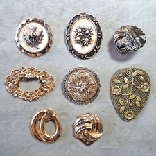 Vintage Scarf Clip Bundle, inc