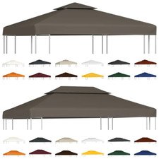 vidaXL 2-Tier Gazebo Top Cover