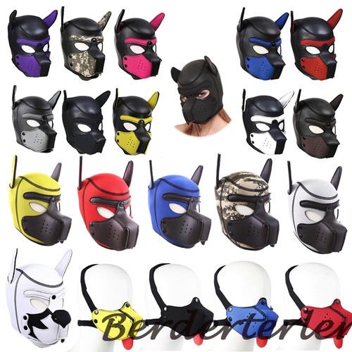 Party masks pup puppy - party, play