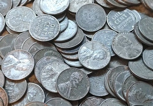 Cent various dates steel - cent,
