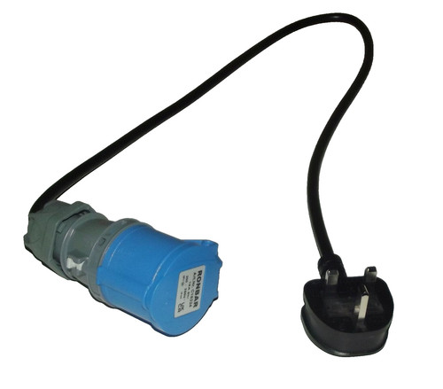 Power cable bs1363 13a - 1m,