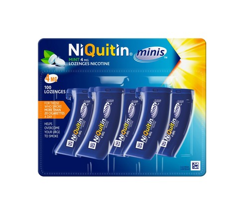 Niquitin 4mg minis - 4mg, mint