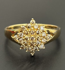 9ct 375 Yellow Gold 0.33ct