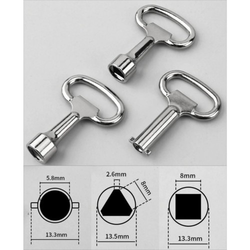 8mm square triangle utility - square,