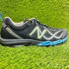 New Balance 710 Womens Size 9 Black Blue Athletic Running Hiking Shoes Sneakers