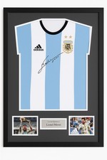 Signed Framed Lionel Messi