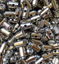 2 x Solderless Cable Nipple 5mm OD Motorcycle Scooter Mower Throttle Choke