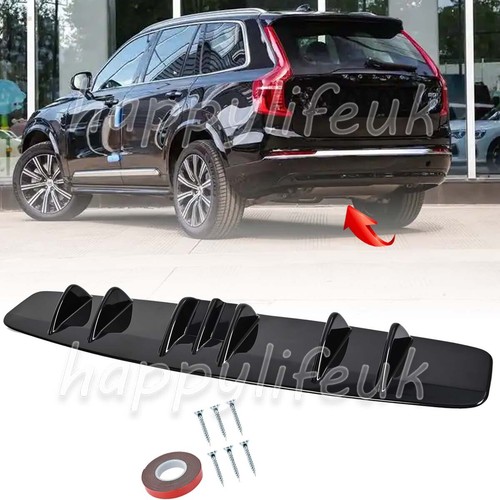 Fins glossy rear - bumper, lip