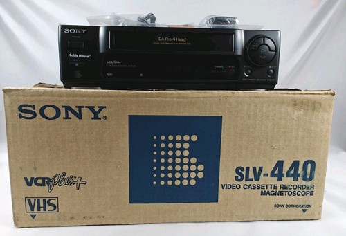 Unused sony vcr slv - sony, slv-440