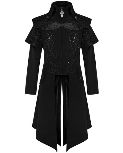 Devil fashion mens gothic coat - devil,