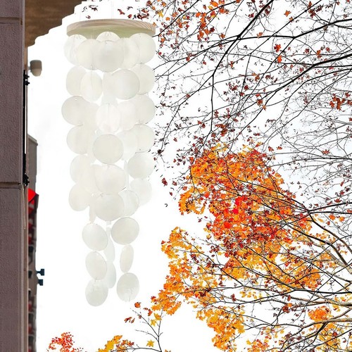 Capiz wind chime soothing - capiz,