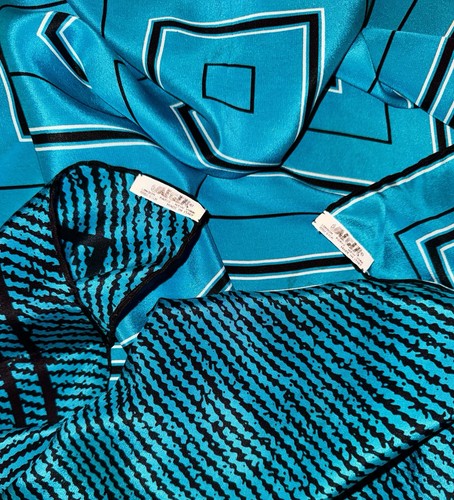 Vtg jaeger silk scarf - vtg,