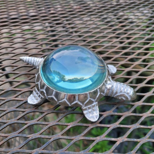 Vintage silver tone - vintage, turtle