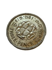 1937 Three pence King George