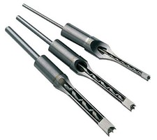 Record Power Mortice Chisels & Bits Set of 3 R150-3CB