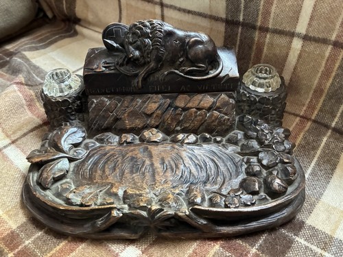 Old antique swiss - antique, "black