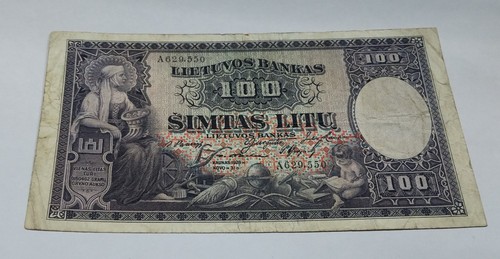 Lithuania 100 litu - -,