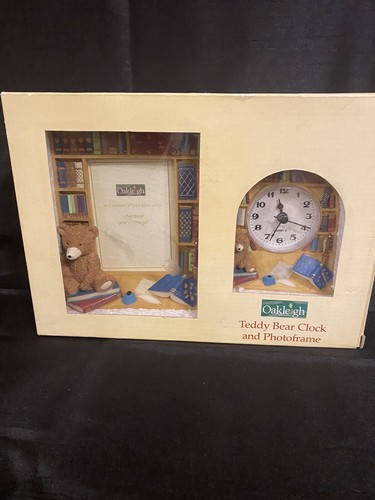 Oakleigh teddy bear clock and - oakleigh,