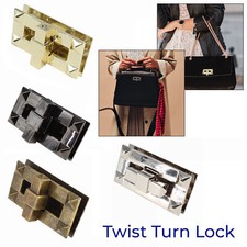 Twist Turn Lock Buckle Closure