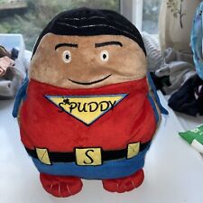 Spuddy Superman Couch Potato Remote Control Snacks & Drink Holder Plush Soft Toy