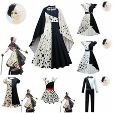 Girls Cruella de Vil Costume