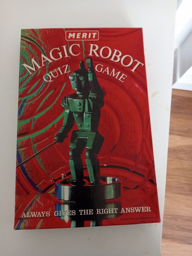 Vintage merit magic robot quiz - vintage,