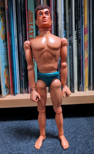 Vintage action man figure - man,
