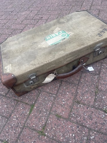 Papworth 1942 demob suitcase - papworth,