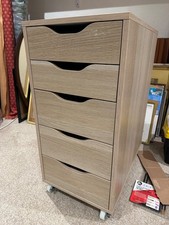 IKEA Alex 5-Drawer Unit On