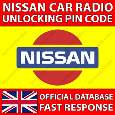 ✅NISSAN RADIO CODE CAR CODES MICRA NOTE QASHQAI ALMERA JUKE CONNECT UNLOCK FAST✅