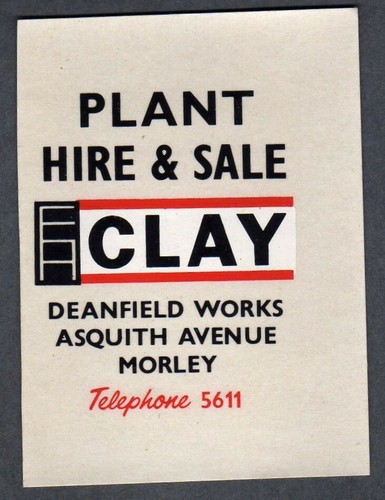 C1950s clay plant - c1950s,