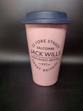 Jack Wills Coffee Cup Reusable Travel Ceramic  Great Quality  Eco friendly