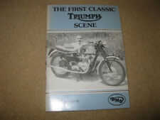 The First Classic Triumph Scene Booklet BMS Motorcycles Bonneville 5T Tiger Cub