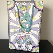 Irregular Choice Candy Floss Kiss Navy Gold Courtesan Heel UK 7