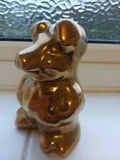 GOLD NATWEST PIGGY BANK