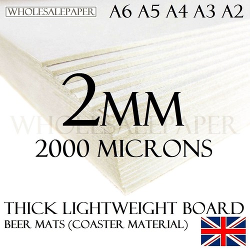 1mm 5mm 2mm cardboard sheets - 1.5mm,