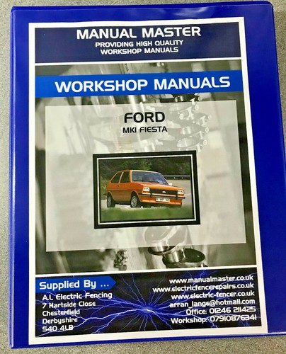 Ford fiesta mk1 workshop - ford,