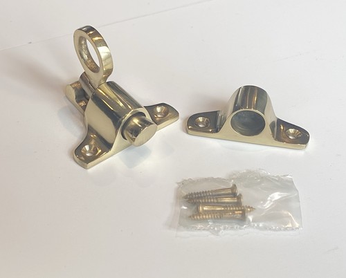 Fanlight catch solid brass - solid,