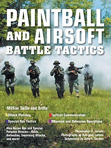 Paintball and airsoft battle - paintball,