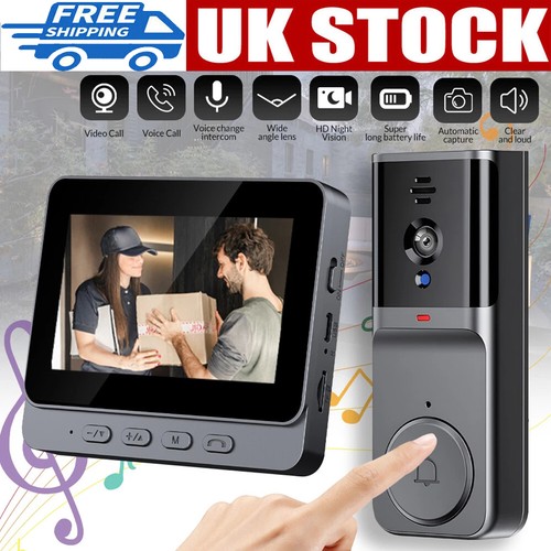 Wireless video door bell - door, phone
